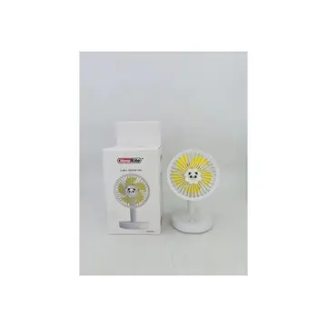 24 Pieces Mini Fan 7-inch Rechargeable W/ Light - Electric Fans
