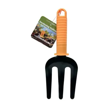 36 pieces 9inch Hand Garden Straight Fork Cultivator With Plastic Handle - Garden Tools