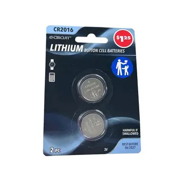 48 pieces 2's Cr2016 Lithium Button ce - Batteries