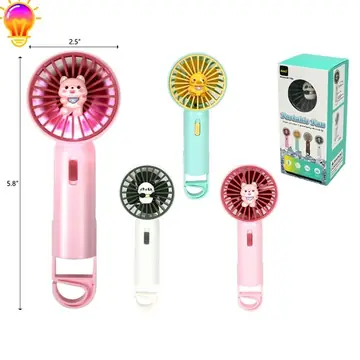 48 Pieces 5.8-Inch Rechargable Hand Fan - Electric Fans