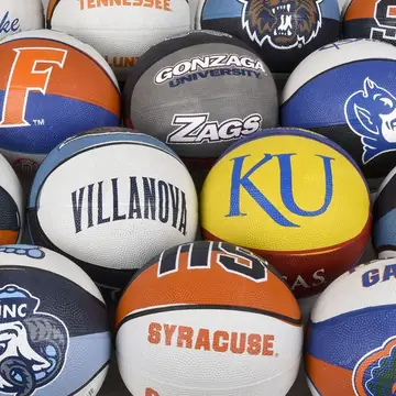7inch Mini College Basketballs 50 Pcs