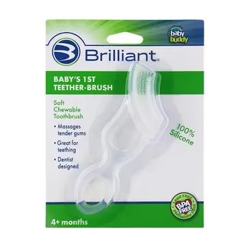 Babys 1st Toothbrush - Clear