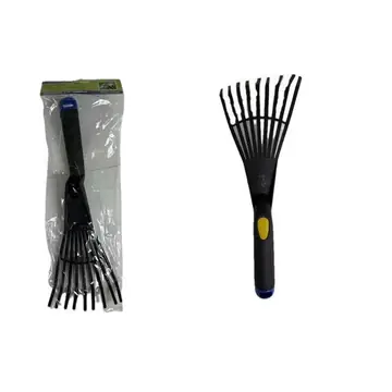 72 Pieces Black Handheld Leaf Rake - Garden Tools