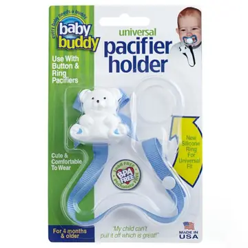 Universal Pacifier Holder - Blue