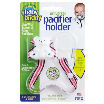 Universal Pacifier Holder Prints - Navy Geranium Surfboard