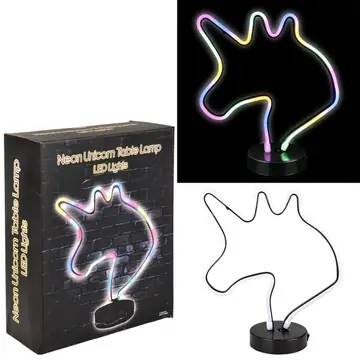 Led Neon Table Lamp