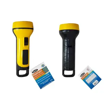 Flashlight 5cm X15.5cm High Black Yellow