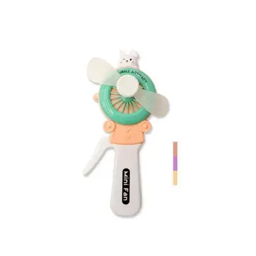 96 Pieces Mini Hand Press Fan Assorted - Electric Fans