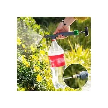 Adjustable Beverage Bottle Spray Watering Nozzle Watering Can Pressure Atomizing Nozzle Gardening Tools