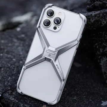 Aluminum Alloy Case New Hollow-out Frameless Heat Radiating Phone Shell