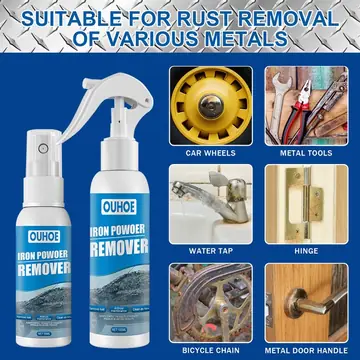 Car Iron Powder Rust Spray Anti-rust Rust Remover
