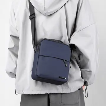 Crossbody Portable Shoulder Bag Waterproof Men