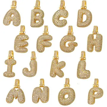 Hip Hop Style Fashionable And Exquisite Copper Inlaid Zircon Necklace