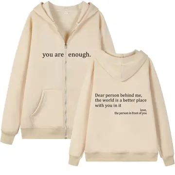 Hoodies Plus Size Sweatshirt Casual Drawstring Zipper Clothes
