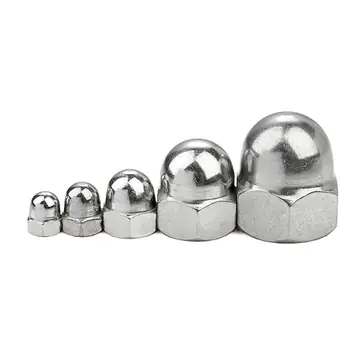 Integrated Cap Semicircle Ball Nut Screw Cap