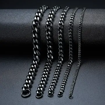 Japan And South Korea Popular Stainless Steel Cuban Bracelet