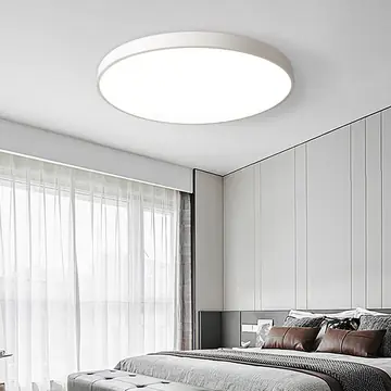 Led Ceiling Light Simple Living Room Round Nail Lamp For Domestic Use