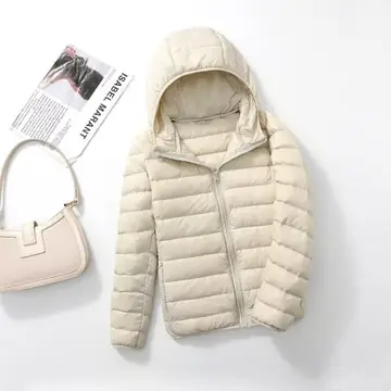Lightweight Down Jacket Women's Plus Size
