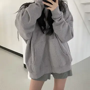 Loose Cardigan Jacket Thickened Plus Fleece