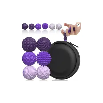 Magnetic Silicone Sensory Balls Worry Balls Autism Calming Fidgeting Toy Fidget Toy Kid Adults Anxiety Relief Stress Sensory Toy