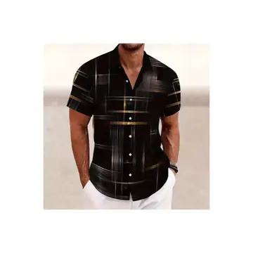 Men's Button Shirt Casual Fashion Outdoor Vacation