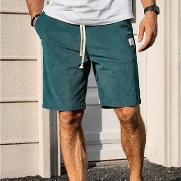 Men's Casual Sports Corduroy Breathable Shorts