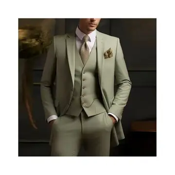 Men's High Sense Temperament Banquet Business Slim Fit Fashion Men's Suit
