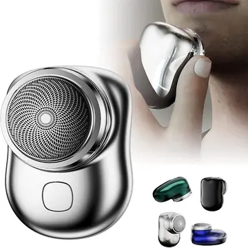 Mini Portable Face Cordless Shavers Rechargeable USB Electric Shaver Wet & Dry Painless Small Size Machine Shaving For Men