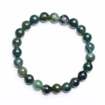 Natural water grass agate bracelet