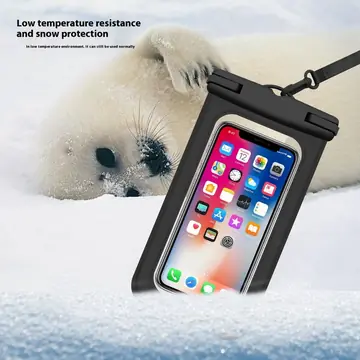Outdoor Mobile Phone Waterproof Bag Swimming Diving Touch Screen PVC