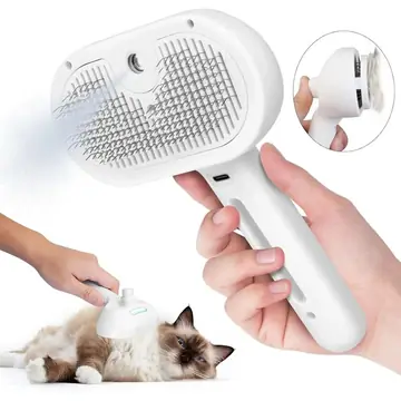 Pets Spray Hair Comb Pet Hair Remover Cleaning Brush Cats Grooming Dog Accessories Tools Dematting Water Mist Humidifier Comb Pet Supplies