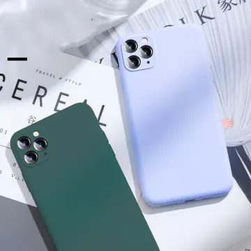 Precision hole liquid silicone mobile phone case