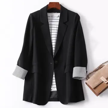 Women's Spring And Summer New Loose Casual Korean Spring And Autumn Jacket