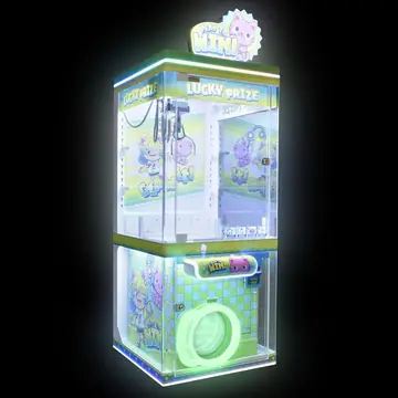 Claw It! Neon Player Green Crane Machine