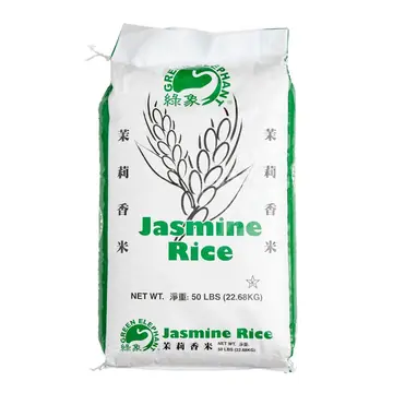 Green Elephant Jasmine Rice 50 lb.