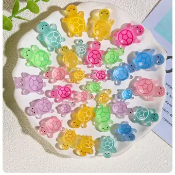Luminous Turtle Ornaments Glow in the Dark - Assorted