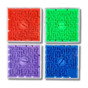 Pin Ball Cube Brain Game Kids Toy- Assorted