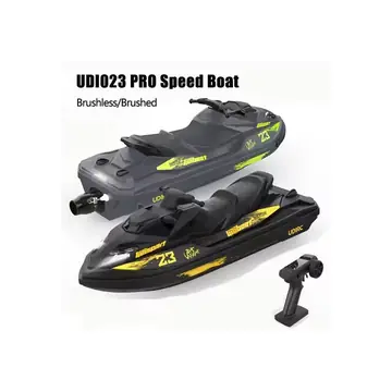 UDI023 RC Speedboat 2.4G Jet Spray RC Boat Remote Control Ship Waterproof Self-Righting LED Lights RTR High-Speed Models Toys