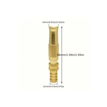 Universal Garden Sprinkler Nozzle Adjustable Valve Connector Multi-Functional Watering System For Car Wash Plants Lawns