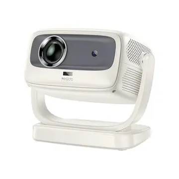 Yesido TV13 1280x720p 190 ANSI Android 9.0 Smart Projector, US Plug, Beige