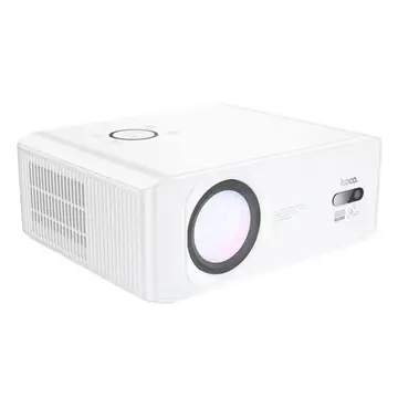 Hoco DT3 1920x1080p 370 ANSI Smart Electric Focus Projector, Android Version, US Plug, White