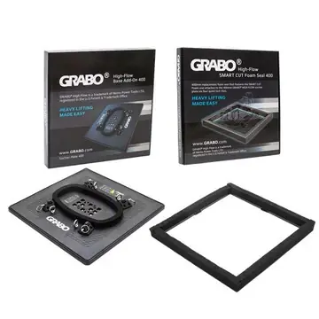 Grabo Highflow Plate 400 And Smart Cut Seal Kit, Vacuum Lifter, 242 Lb