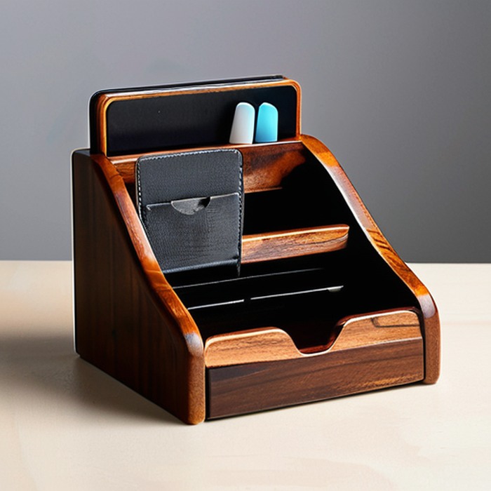 Desk Organizer Wooden