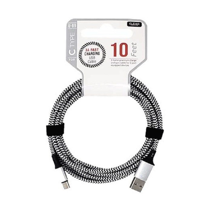 10 feet 3A cable Type C