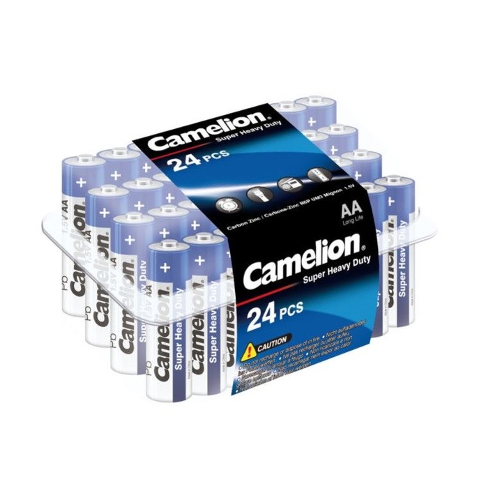 Aa Super Heavy Duty Batteries 24ct