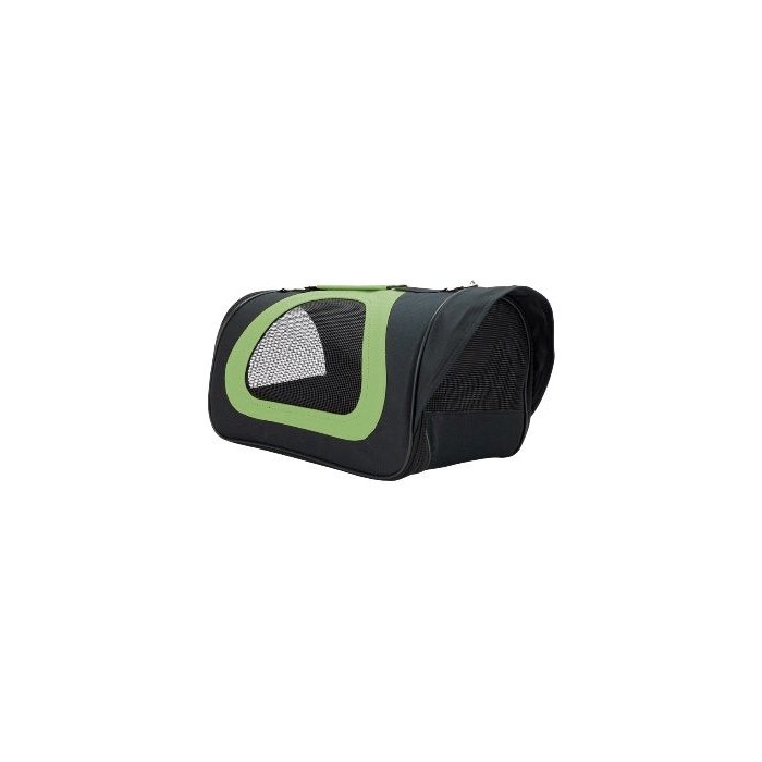 Bp Poly Pet Carrier Med Lime 15x9x9.5in