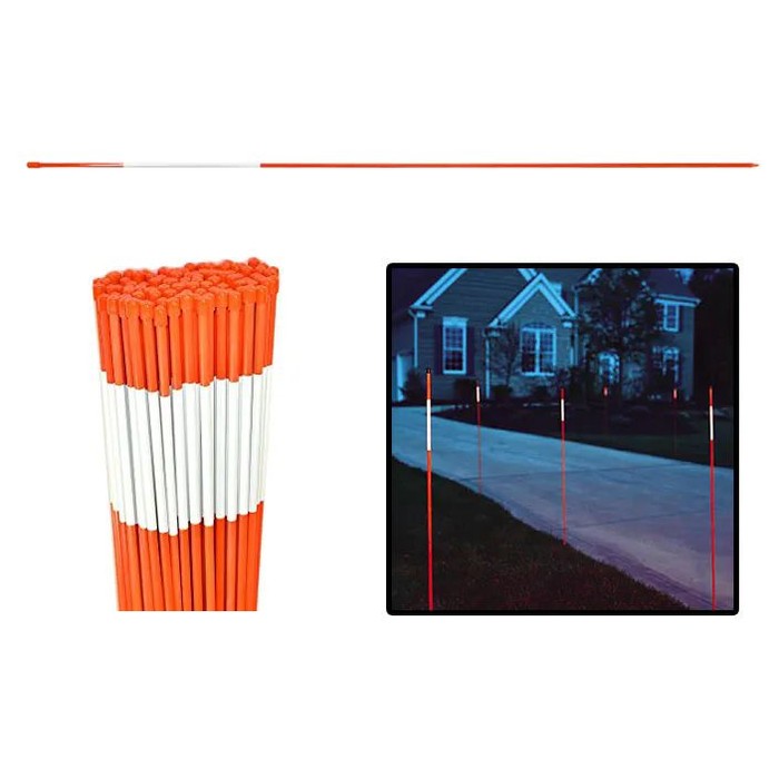 Orange Driveway Marker (4')
