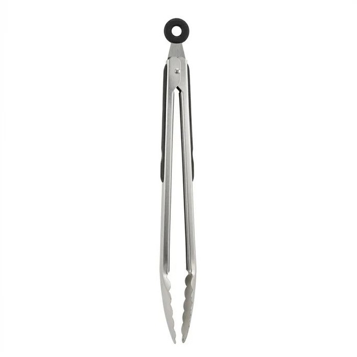 12 Pieces 13.3" Stainless Steel Food Tongs - Kitchen Gadgets & Tools