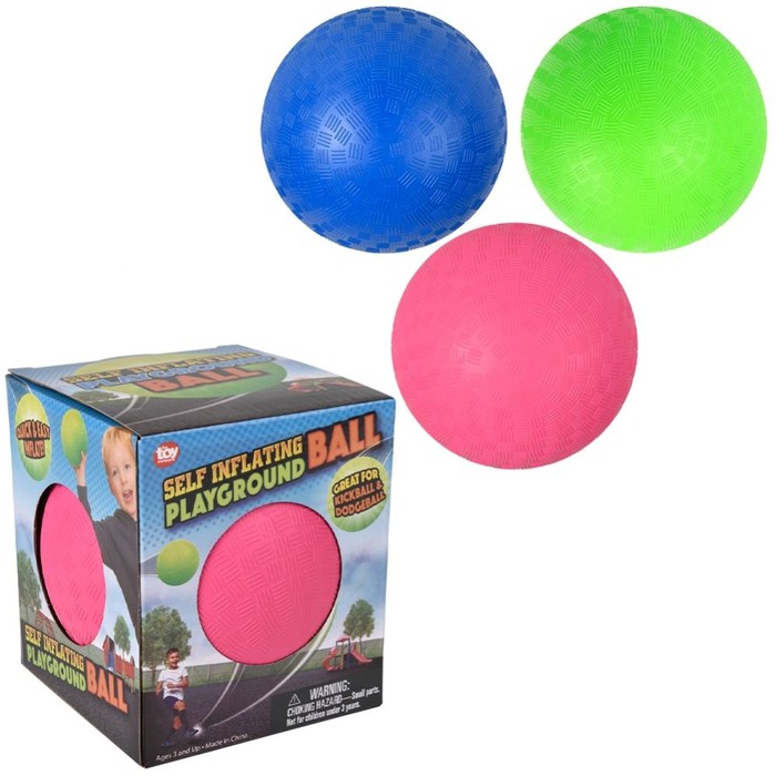 5" SelF-Inflating Playground Ball