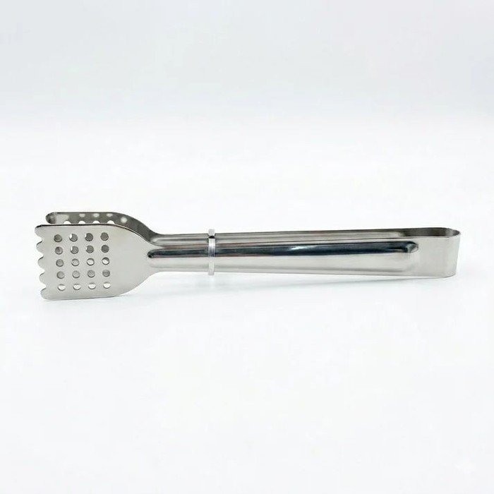 12 Pieces 8" Stainless Steel Bread Tong - Kitchen Gadgets & Tools